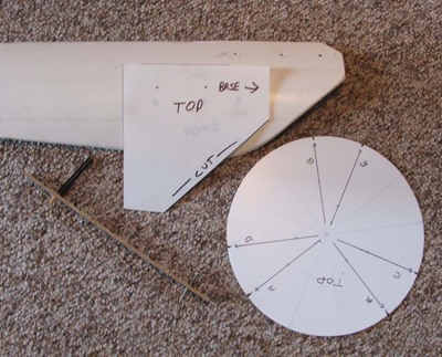 Windmill blade design drawing
