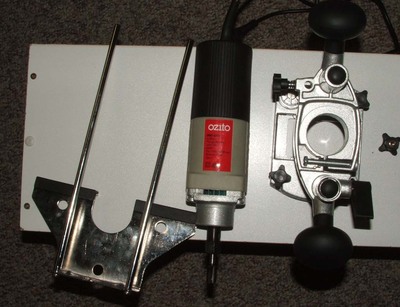 Router jig detail